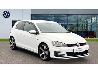 Pure white Used 2017 VW Golf VII GTI Hatchback | £17,842 (Fair price)