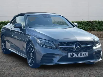 Used Mercedes C200 AMG Line Premium 2020 Grey Cabriolet