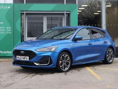 Used Ford Focus ST-Line 155 HP (114 kW) 2023 Blue Hatchback