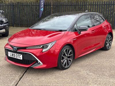 Used Toyota Corolla 2019 Red and black Hatchback
