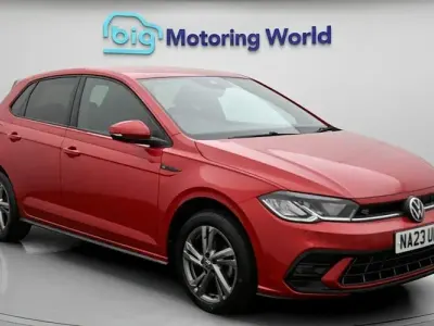 Used VW Polo R-line 95 HP (69 kW) 2023 Red Hatchback