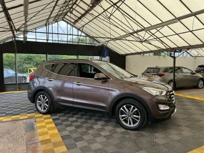 Used Hyundai Santa Fe Premium 2015 Brown SUV