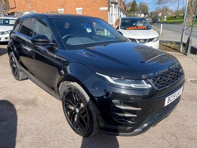 Used Land Rover Range Rover evoque R-Dynamic 150 HP (110 kW) 2019 Black SUV