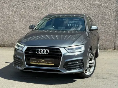 Used Audi Q3 S-line plus 150 HP (110 kW) 2016 Grey SUV