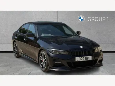 Used BMW 320e M Sport 187 HP (137 kW) 2022 Black Sedan