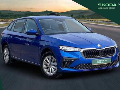 Race blue metallic Used 2025 Skoda Scala SE Hatchback | £18,888 (Expensive)