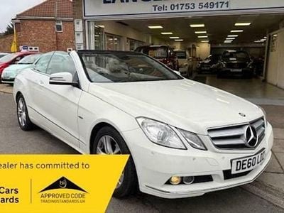 Calcite white Used 2010 Mercedes E200 SE Cabriolet | £5,995 (Fair price)