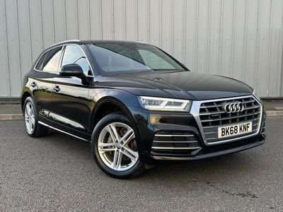 Usado Audi Q5 S-Line 190 CV (139 kW) 2018 Negro SUV