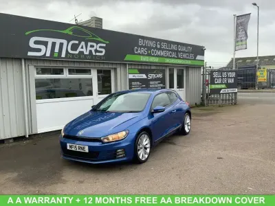 Usado VW Scirocco GT 150 HP (110 kW) 2015 Azul Coupé