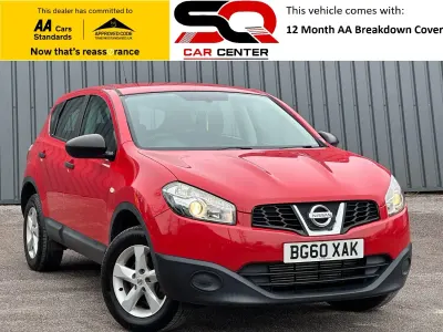 Begagnad Nissan Qashqai Visia 110 HK (80 kW) 2010 Röd SUV
