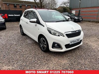 Used Peugeot 108 Allure Top 82 HP (60 kW) 2014 White Hatchback
