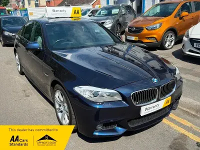 Used BMW 530 M Sport 2014 Blue Sedan