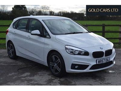 White Used 2017 BMW 218 Sport Line Hatchback | £10,289 (Fair price)