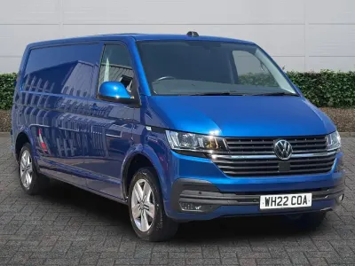 Used VW T6.1 Highline 2022 Ravenna blue metallic Van