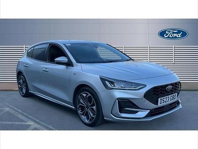 Used Ford Focus ST-Line X 125 HP (91 kW) 2023 Silver Hatchback