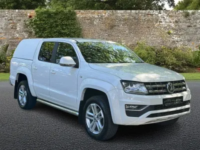 Used VW Amarok Highline 2018 White Pickup