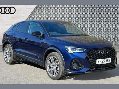 Used Audi Q3 Black Edition 150 HP (110 kW) 2025 Blue SUV