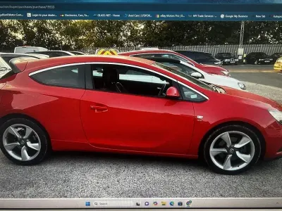 Used Vauxhall Astra GTC SRi 140 HP (102 kW) 2016 Red Coupe