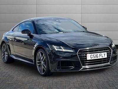 Used Audi TT S-Line 230 HP (169 kW) 2016 Black Coupe