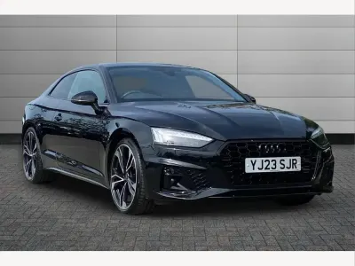 Used Audi A5 Black Edition 150 HP (110 kW) 2023 Black Coupe