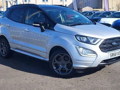 Used Ford Ecosport ST-Line 125 HP (91 kW) 2019 Silver SUV