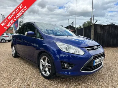 Used Ford C-MAX Titanium X 115 HP (84 kW) 2014 Blue MPV
