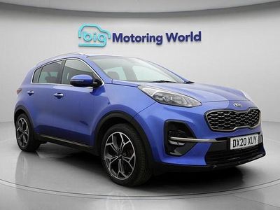 Used Kia Sportage GT-Line 174 HP (127 kW) 2020 Blue SUV