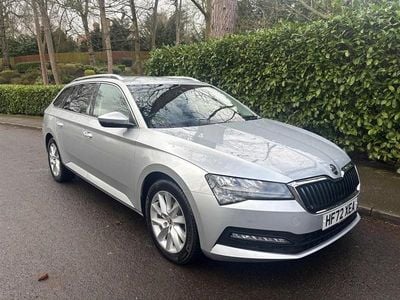 Used Skoda Superb SE Technology 150 HP (110 kW) 2022 Silver Estate