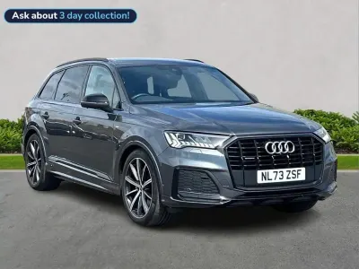 Used Audi Q7 Black Edition 286 HP (210 kW) 2023 Grey SUV