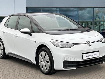Glacier white metallic black Used 2022 VW ID.3 Pro Performance Hatchback | £17,232 (Fair price)