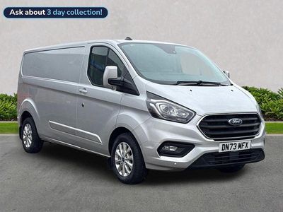 Used Ford Transit Custom Limited 130 HP (95 kW) 2023 Silver Van