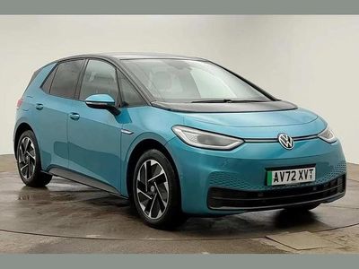 Used VW ID.3 Pro Performance 150 kW (204 HP) 2022 Turquoise Hatchback