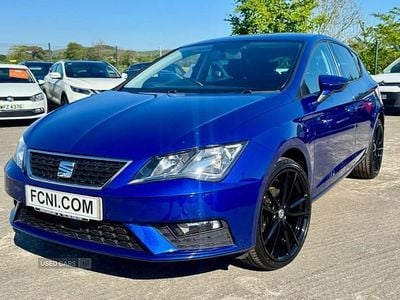 Begagnad Seat Leon SE Dynamic 110 HK (80 kW) 2018 Blå Halvkombi