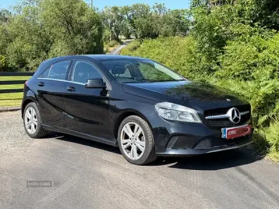 Used Mercedes A180 2017 Black Hatchback