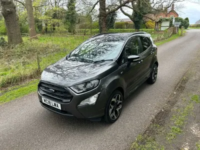 Usado Ford Ecosport ST-Line 125 CV (91 kW) 2018 Gris SUV