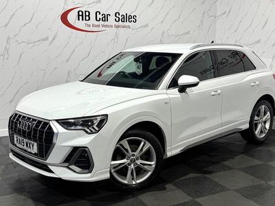 White Used 2019 Audi Q3 S-Line SUV | £20,499 (A bit pricey)