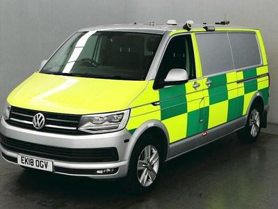 Used VW T6 Highline 204 HP (150 kW) 2018 Silver Van