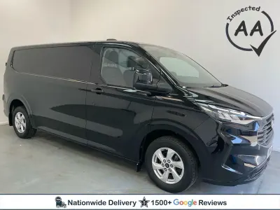 Used Ford Transit Custom Limited 136 HP (100 kW) 2024 Black Van