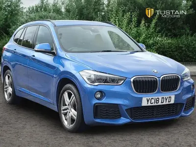 Used BMW X1 M Sport 150 HP (110 kW) 2018 Blue SUV