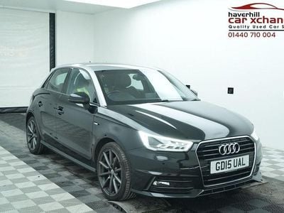 Used Audi A1 Sportback S-Line 116 HP (85 kW) 2015 Black Hatchback