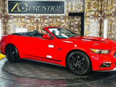 Used Ford Mustang GT Convertible 416 HP (305 kW) 2017 Red Cabriolet