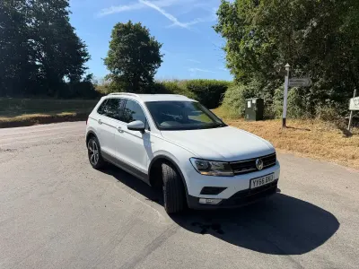 Used VW Tiguan SE 150 HP (110 kW) 2016 White SUV