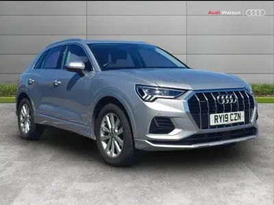 Used Audi Q3 Sport 187 HP (137 kW) 2019 Silver SUV