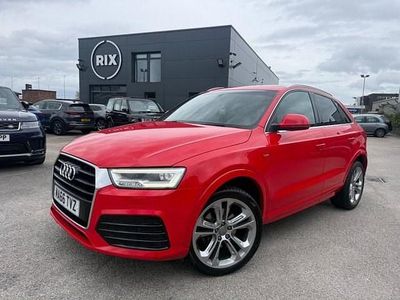 Używany Audi Q3 S-line plus 184 KM (135 kW) 2016 Czerwony SUV