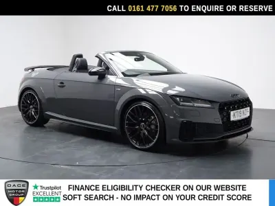Used Audi TT Roadster Black Edition 245 HP (180 kW) 2019 Grey Cabriolet