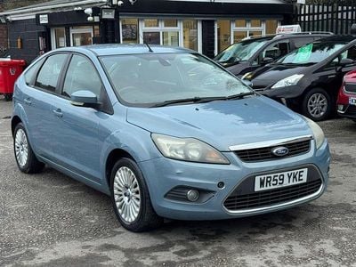 Blue Used 2010 Ford Focus Titanium Hatchback | £2,795 (Good price)