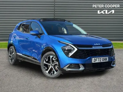 Used Kia Sportage 235 HP (172 kW) 2023 Blue SUV