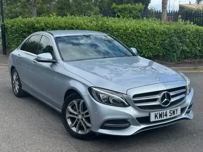 Used Mercedes C220 2014 Silver Sedan
