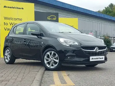 Used Vauxhall Corsa 90 HP (66 kW) 2019 Black Hatchback