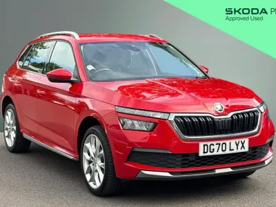 Used Skoda Kamiq SE L 150 HP (110 kW) 2020 Red SUV